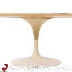 Eero Saarinen for Knoll Mid Century 78 Inch Oval Tulip Dining Table