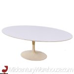 Eero Saarinen for Knoll Mid Century 78 Inch Oval Tulip Dining Table