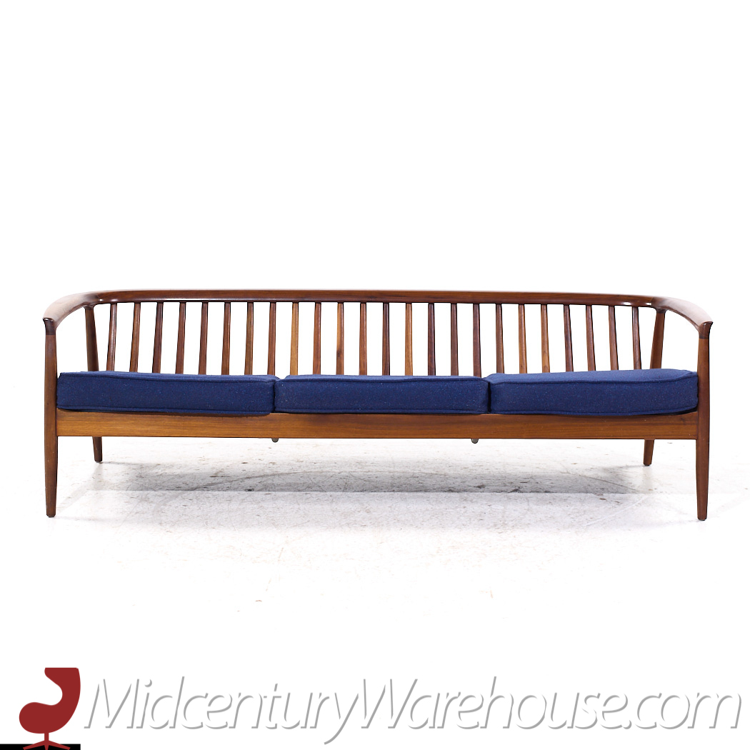 Folke Ohlsson for Dux Mid Century Danish Teak Sofa