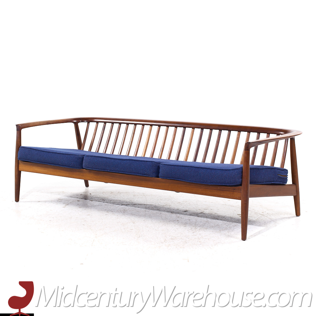 Folke Ohlsson for Dux Mid Century Danish Teak Sofa