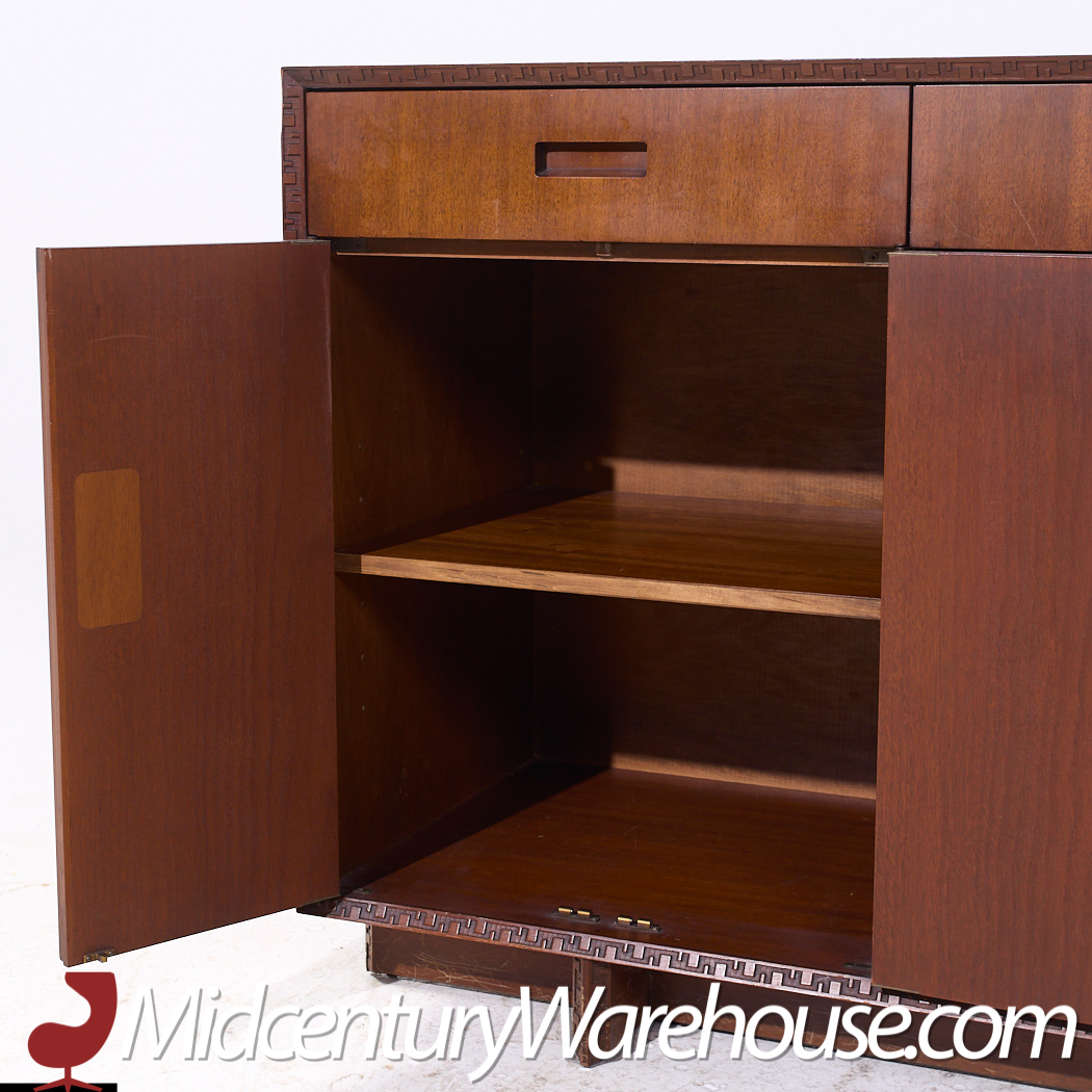 Frank Lloyd Wright for Heritage Henredon 'taliesin' Mahogany Credenza