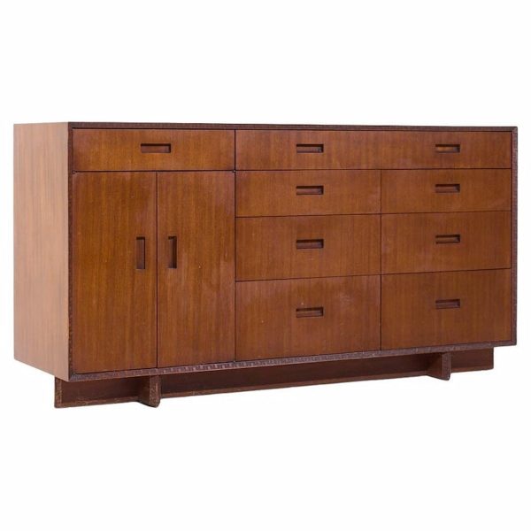 Frank Lloyd Wright for Heritage Henredon 'taliesin' Mahogany Credenza