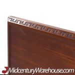 Frank Lloyd Wright for Heritage Henredon 'taliesin' Mid Century Mahogany Full Headboard