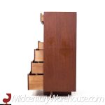 Frank Lloyd Wright for Heritage Henredon 'taliesin' Mid Century Mahogany Highboy Dresser