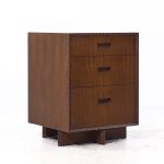 Frank Lloyd Wright for Heritage Henredon 'taliesin' Mid Century Mahogany Nightstand