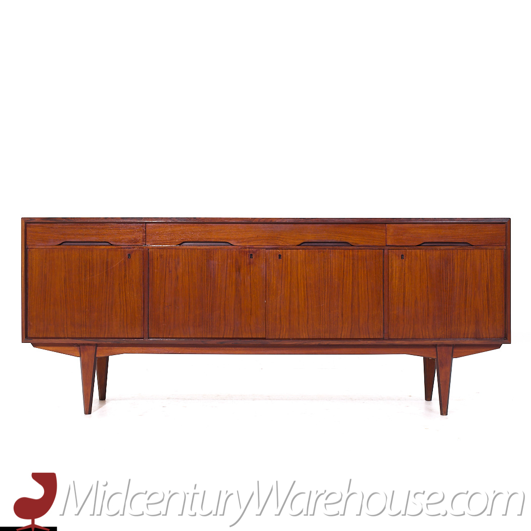 Gustav Bahus Mid Century Norwegian Teak Credenza