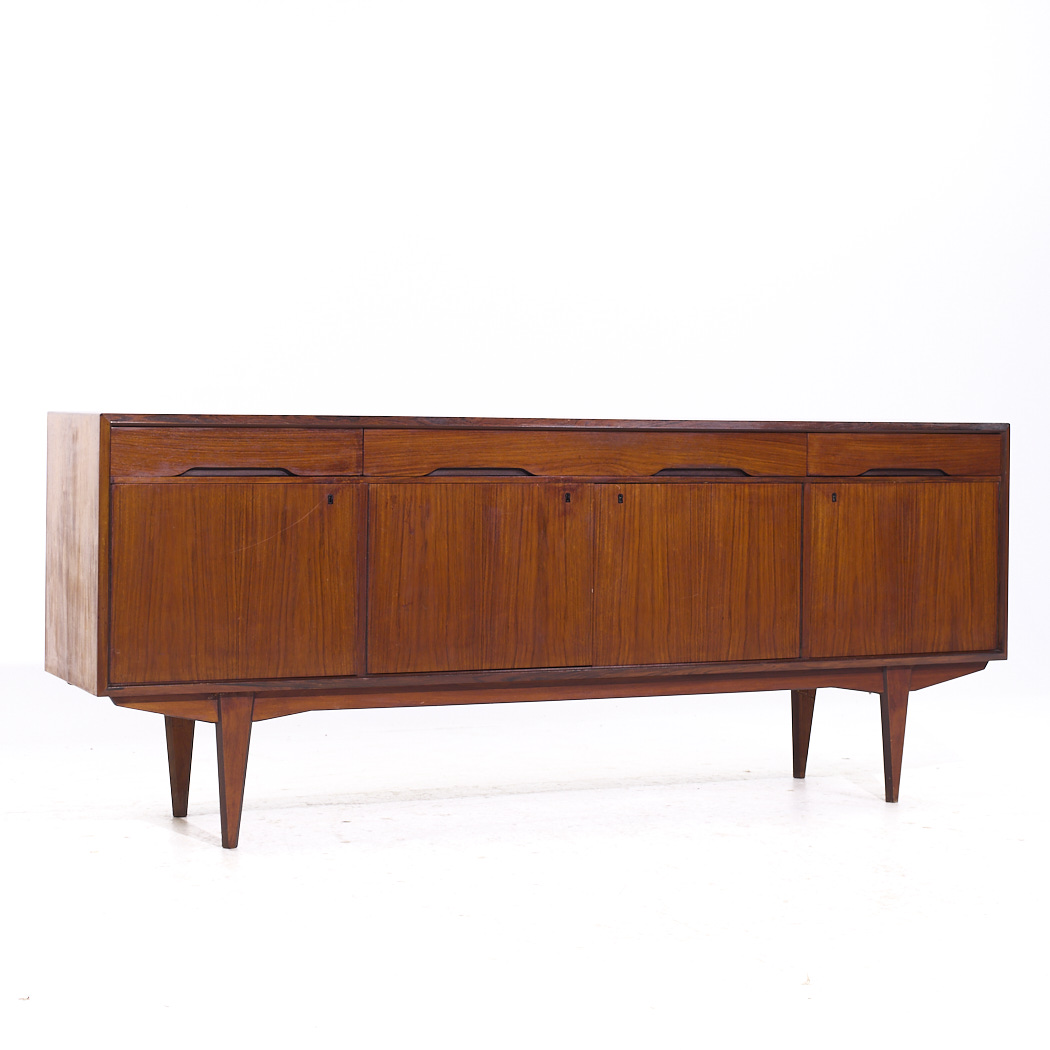 Gustav Bahus Mid Century Norwegian Teak Credenza