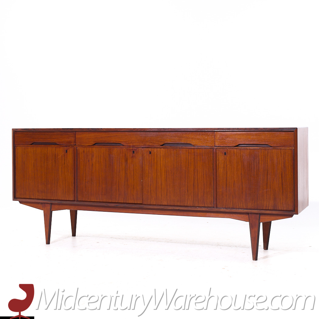 Gustav Bahus Mid Century Norwegian Teak Credenza