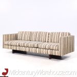 Harvey Probber Mid Century Sled Leg Sofa