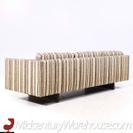 Harvey Probber Mid Century Sled Leg Sofa