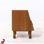 John Keal for Brown Saltman Mid Century Bleached Mahogany Nightstands - Pair