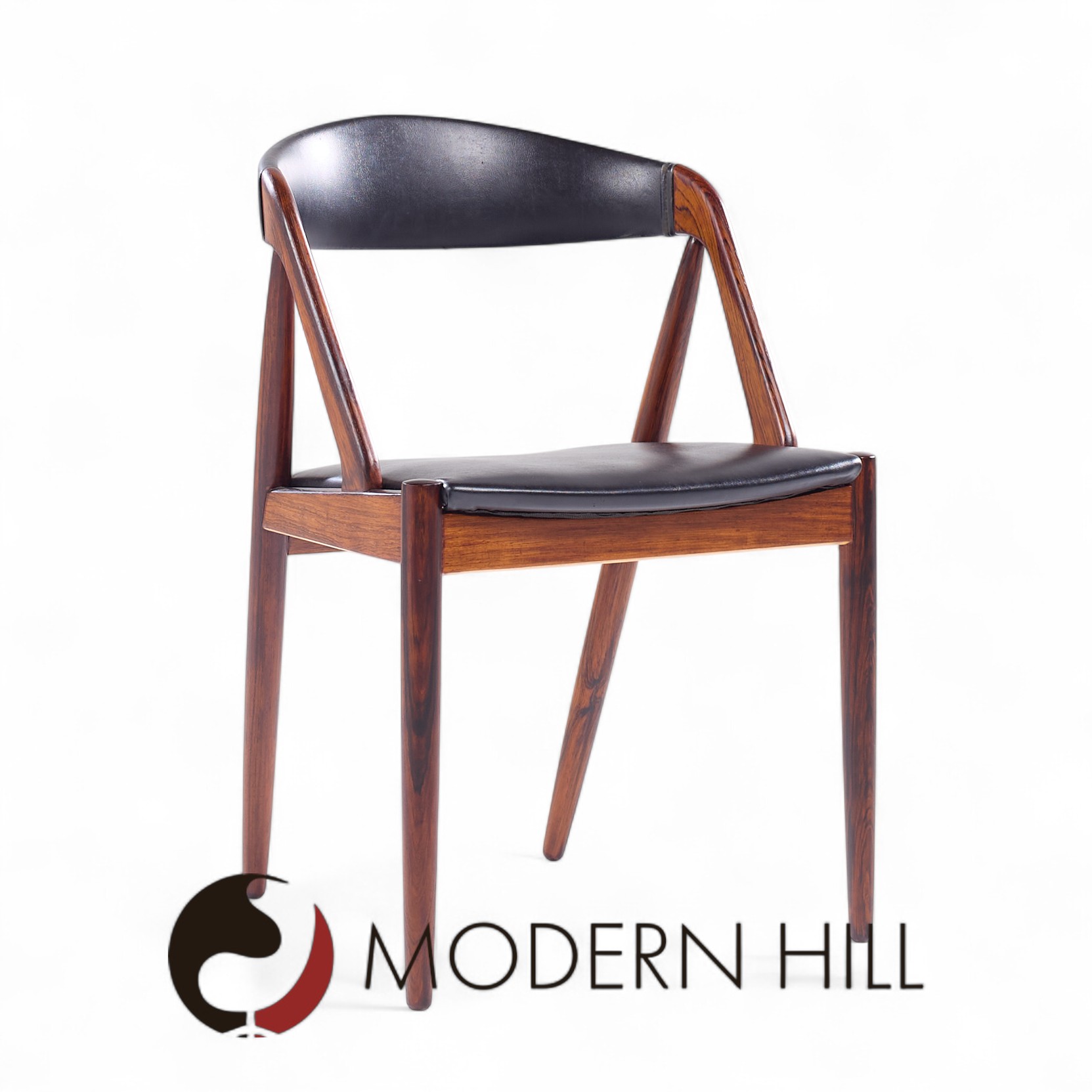 Kai Kristiansen Mid Century Danish Teak Dining Chairs - Set of 10