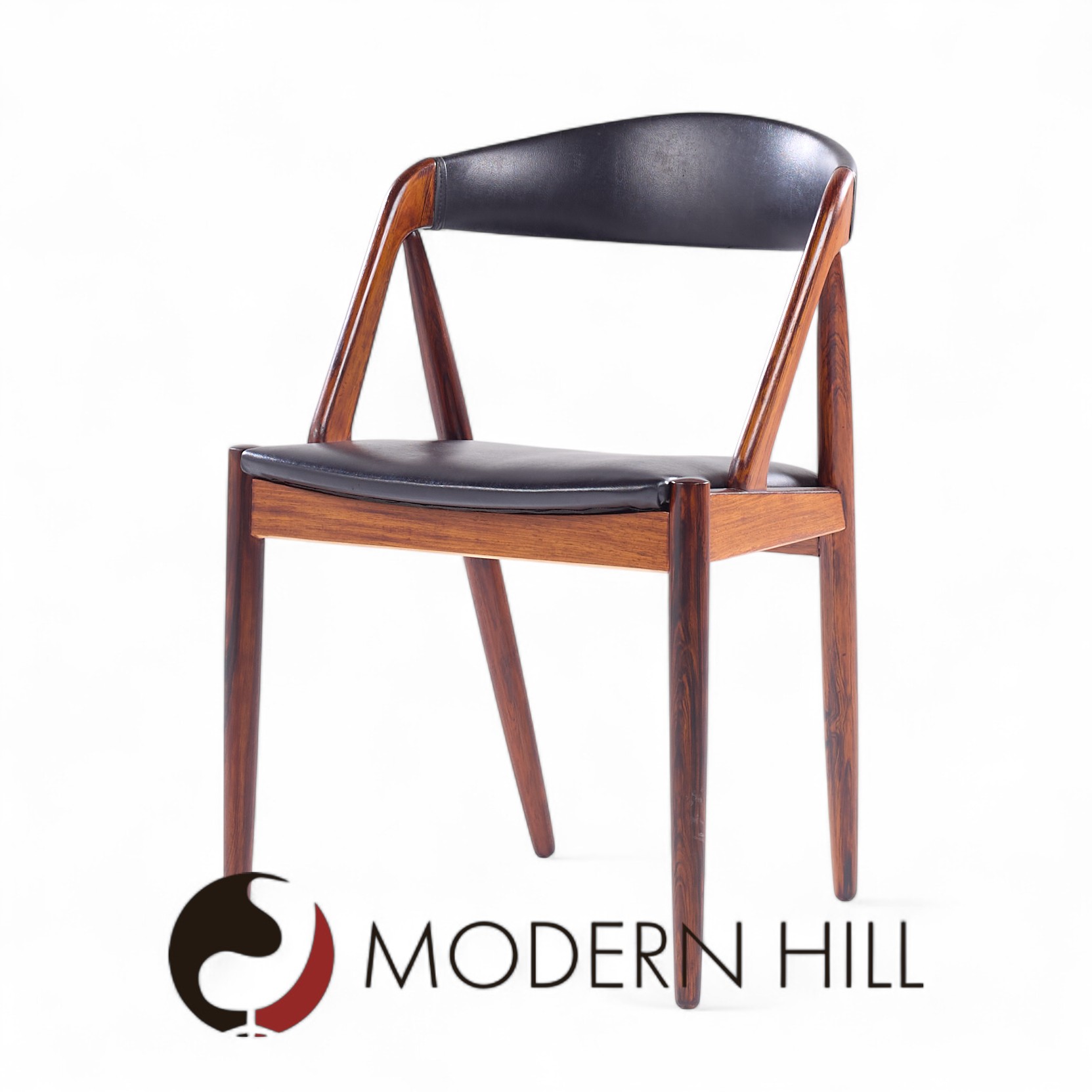 Kai Kristiansen Mid Century Danish Teak Dining Chairs - Set of 10
