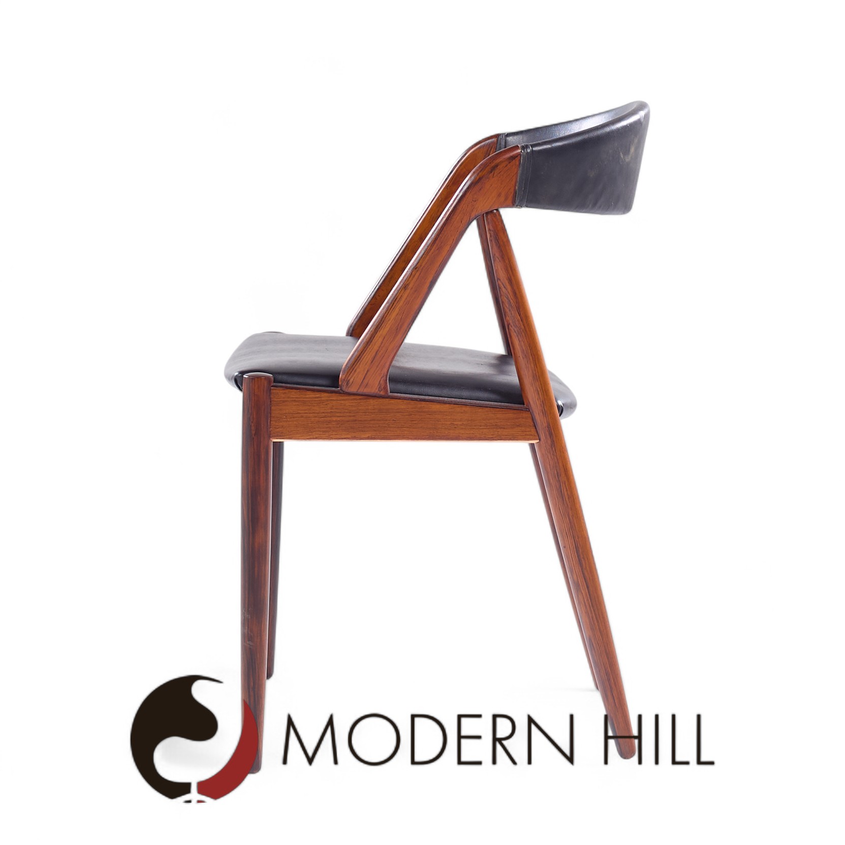 Kai Kristiansen Mid Century Danish Teak Dining Chairs - Set of 10
