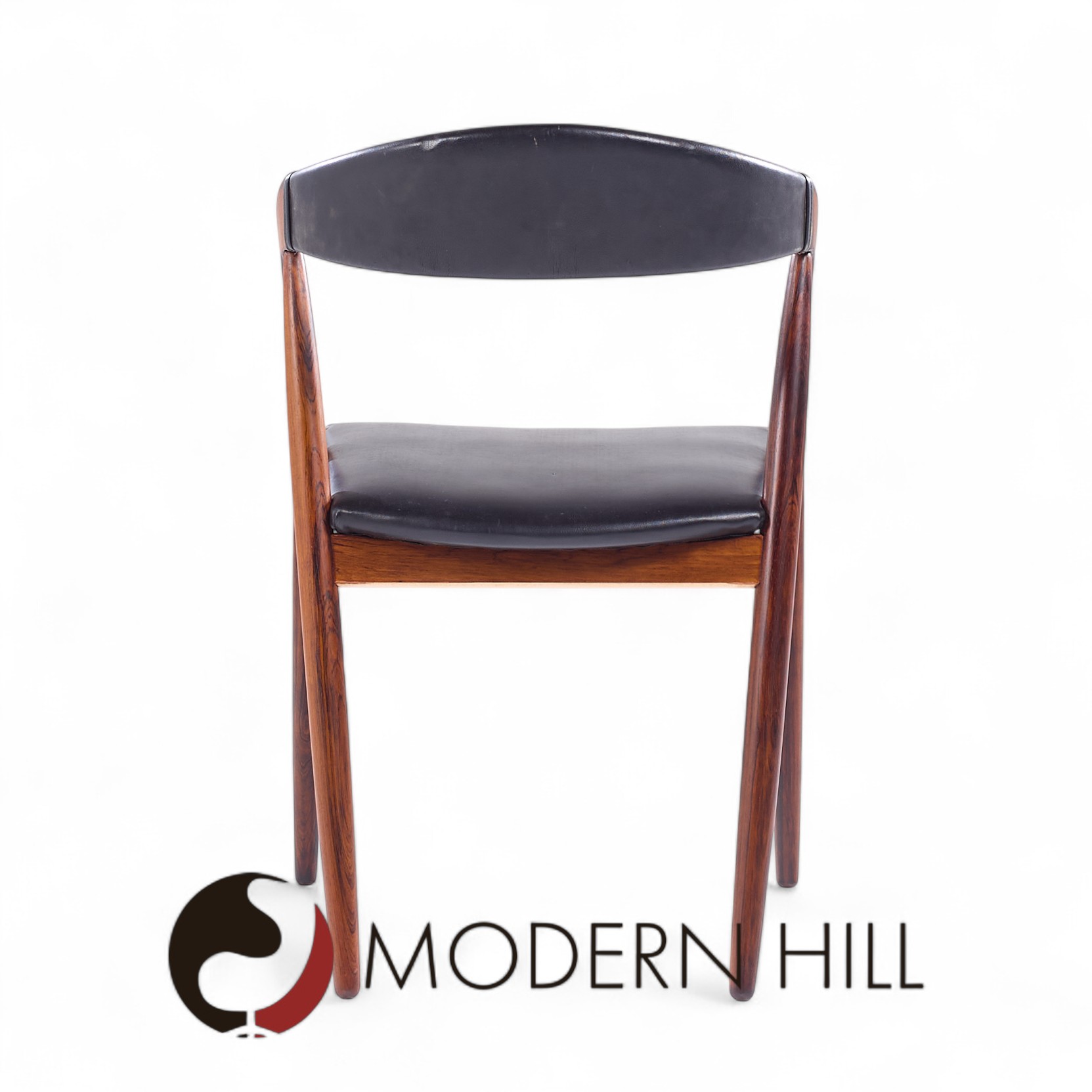 Kai Kristiansen Mid Century Danish Teak Dining Chairs - Set of 10