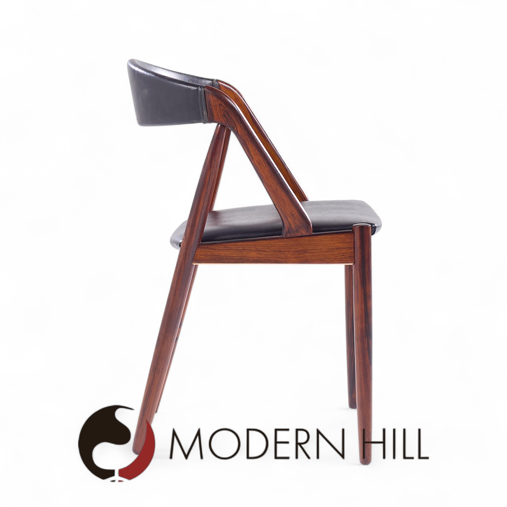 Kai Kristiansen Mid Century Danish Teak Dining Chairs - Set of 10