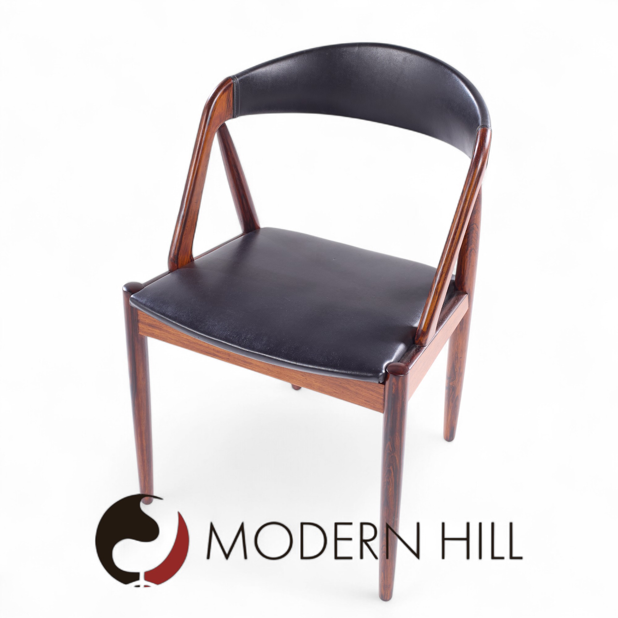 Kai Kristiansen Mid Century Danish Teak Dining Chairs - Set of 10