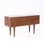 Kai Kristiansen for Fm Møbler Mid Century Small Teak Chest Dresser