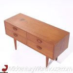 Kai Kristiansen for Fm Møbler Mid Century Small Teak Chest Dresser