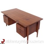 Kai Kristiansen for Fm Møbler Model Fm60 Mid Century Danish Teak Floating Desk