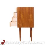 Kai Kristiansen for Feldballes Møbelfabrik Mid Century Danish Teak 4 Drawers Dresser