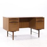 Kipp Stewart for Glenn of California Mid Century Walnut Desk