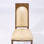 Mastercraft Mid Century Burlwood Dining Chairs - Set of 4