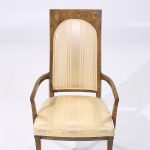 Mastercraft Mid Century Burlwood Dining Chairs - Set of 4