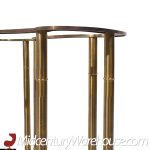 Mastercraft Mid Century Solid Brass Faux Bamboo Dining Table Base