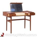 Mid Century Danish Teak Vanity Desk