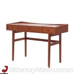 Mid Century Danish Teak Vanity Desk