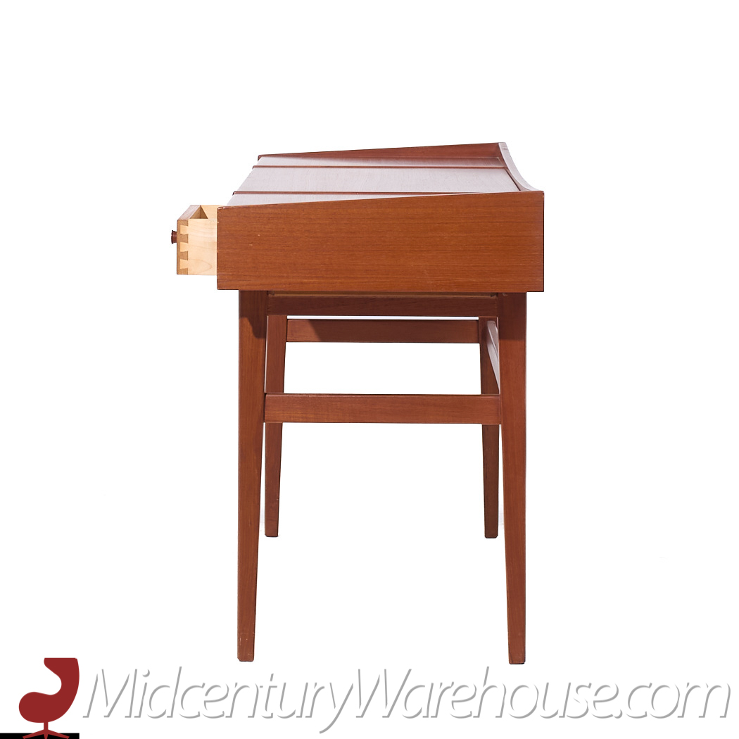 Mid Century Danish Teak Vanity Desk