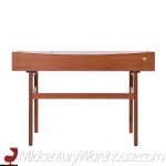 Mid Century Danish Teak Vanity Desk