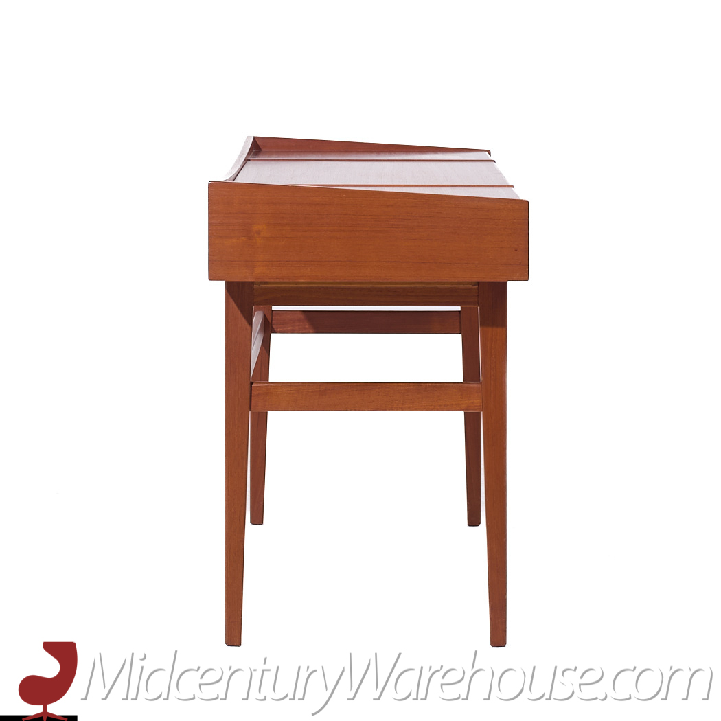 Mid Century Danish Teak Vanity Desk