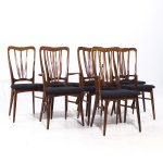 Niels Koefoed for Koefoeds Hornslet Ingrid Mid Century Danish Dining Chairs - Set of 8