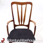 Niels Koefoed for Koefoeds Hornslet Ingrid Mid Century Danish Dining Chairs - Set of 8