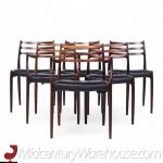Niels Moller Models 78 & 62 Mid Century Danish Rosewood Dining Chairs - Set of 6