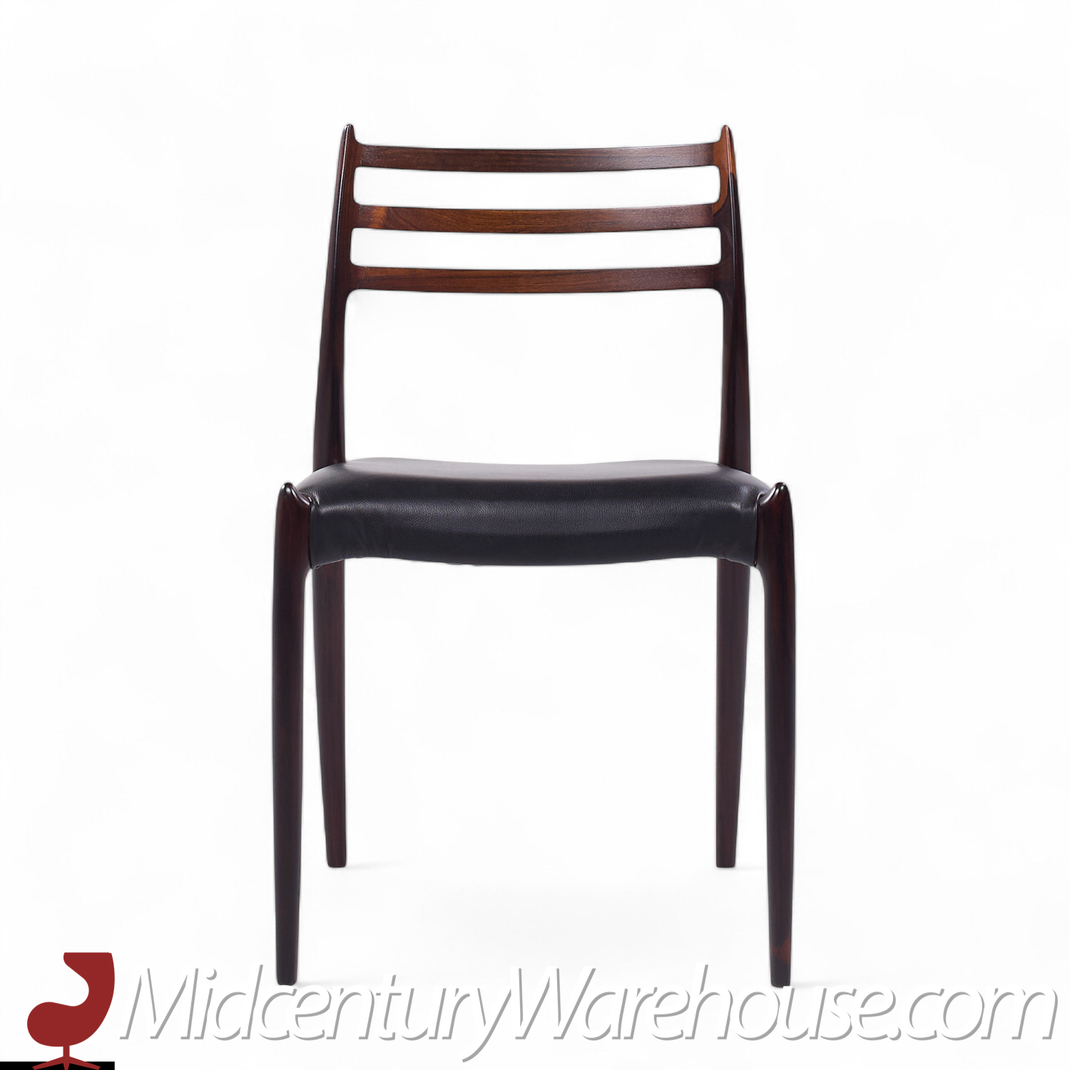 Niels Moller Models 78 & 62 Mid Century Danish Rosewood Dining Chairs - Set of 6
