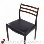 Niels Moller Models 78 & 62 Mid Century Danish Rosewood Dining Chairs - Set of 6