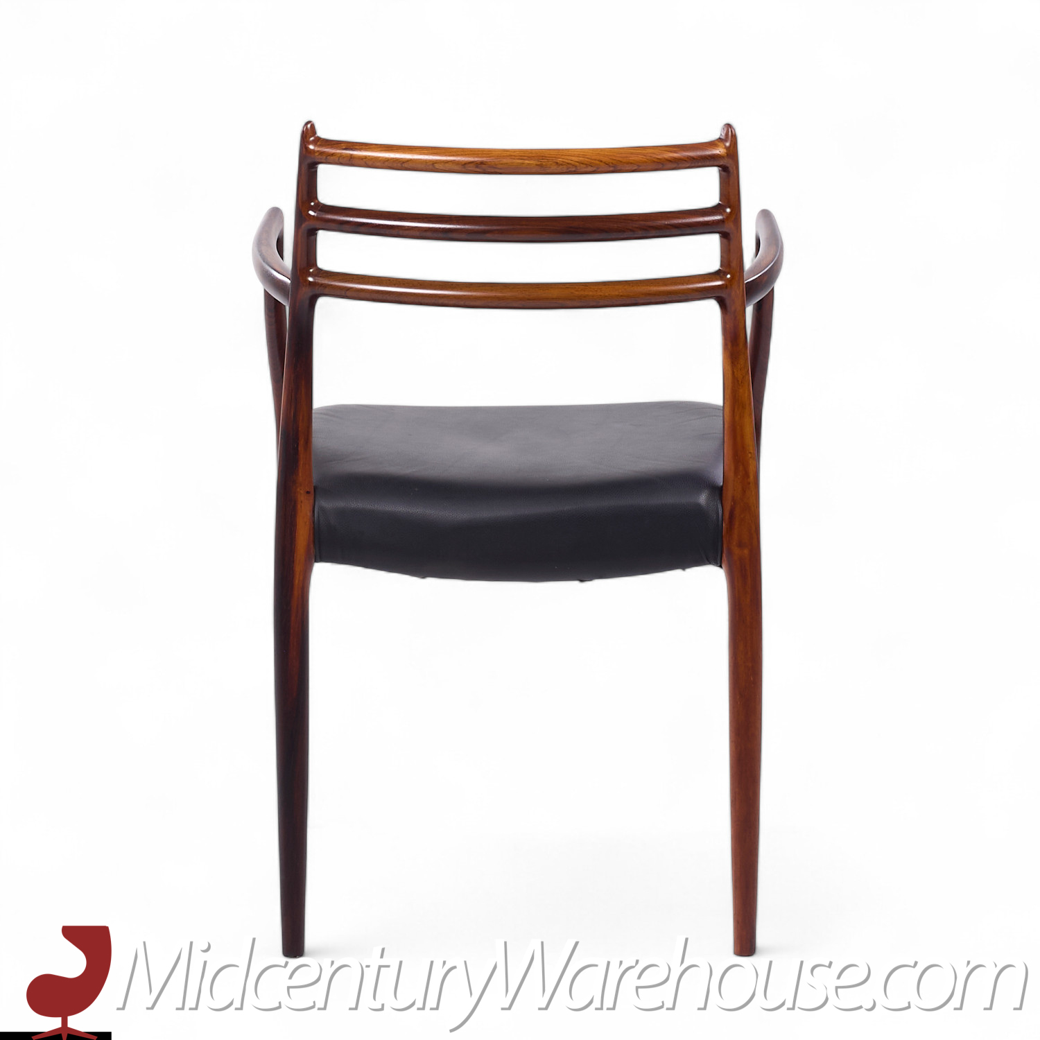 Niels Moller Models 78 & 62 Mid Century Danish Rosewood Dining Chairs - Set of 6