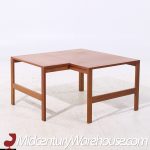 Ole Knudsen & Torben Lind for France & Son Mid Century Danish Teak Corner Coffee Table