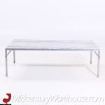 Preben Fabricius and Jørgen Kastholm for Bo-ex Bo 551 Mid Century Marble Coffee Table