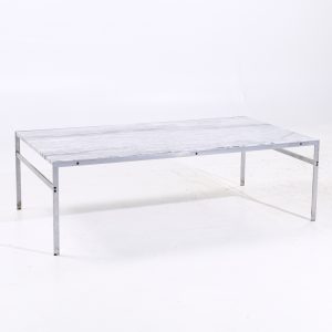 preben fabricius and jørgen kastholm for bo-ex bo 551 mid century marble coffee table