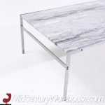 Preben Fabricius and Jørgen Kastholm for Bo-ex Bo 551 Mid Century Marble Coffee Table