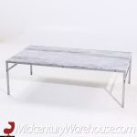 Preben Fabricius and Jørgen Kastholm for Bo-ex Bo 551 Mid Century Marble Coffee Table