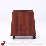 Rolf Hesland for Bruksbo Mid Century Danish Rosewood Record Caddy