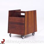 Rolf Hesland for Bruksbo Mid Century Danish Rosewood Record Caddy