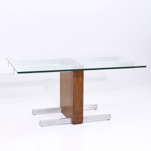 vladimir kagan mid century cubist dining table