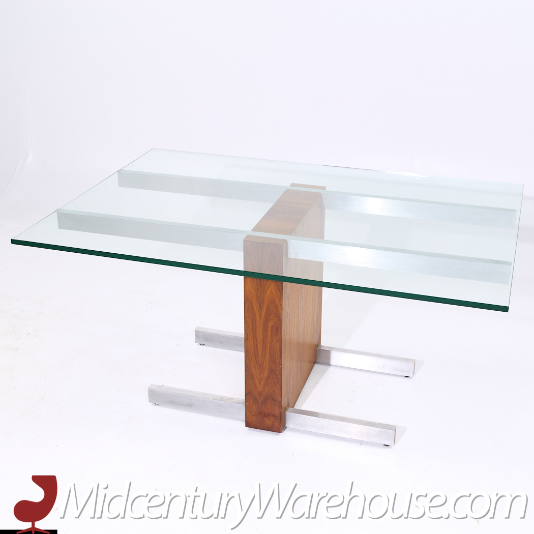 Vladimir Kagan Mid Century Cubist Dining Table