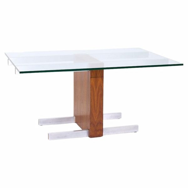 Vladimir Kagan Mid Century Cubist Dining Table